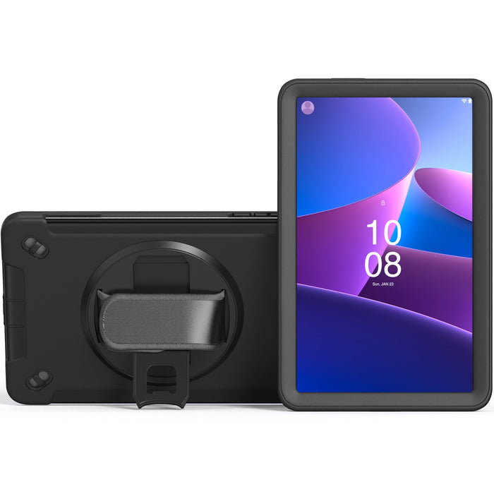 Protective Case with 360° Rotatable Grip Kickstand for Lenovo M8 4th Gen