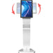 Sleek Floor Stand with Printer Slot for Touchscreen Monitors and Other Displays