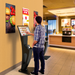 Sleek Floor Stand with Printer Slot for Touchscreen Monitors and Other Displays