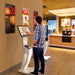 Sleek Floor Stand with Printer Slot for Touchscreen Monitors and Other Displays