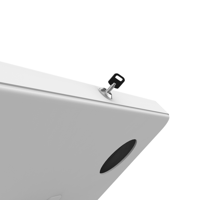 Premium Thin Profile Floor stand with Security Enclosure