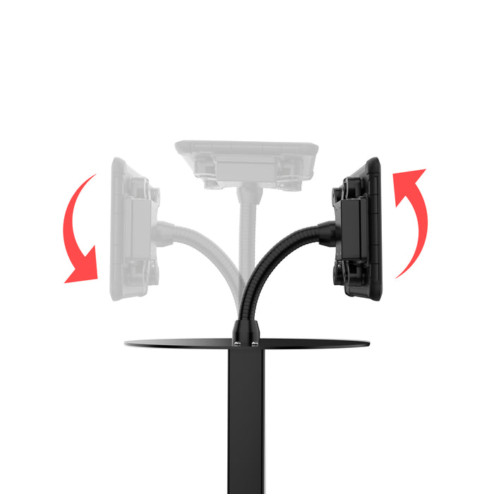 Floor Stand Workstation with Wireless Inductive Charging Case