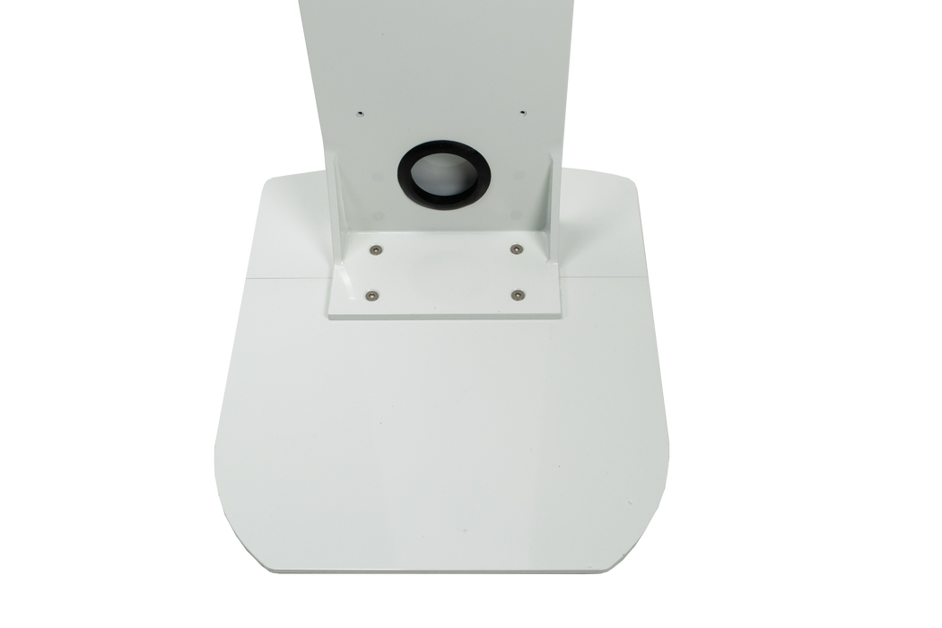 Premium Locking Floor Stand Kiosk (White)