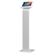 Premium Locking Floor Stand Kiosk (White)