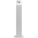 Premium Locking Floor Stand Kiosk (White)