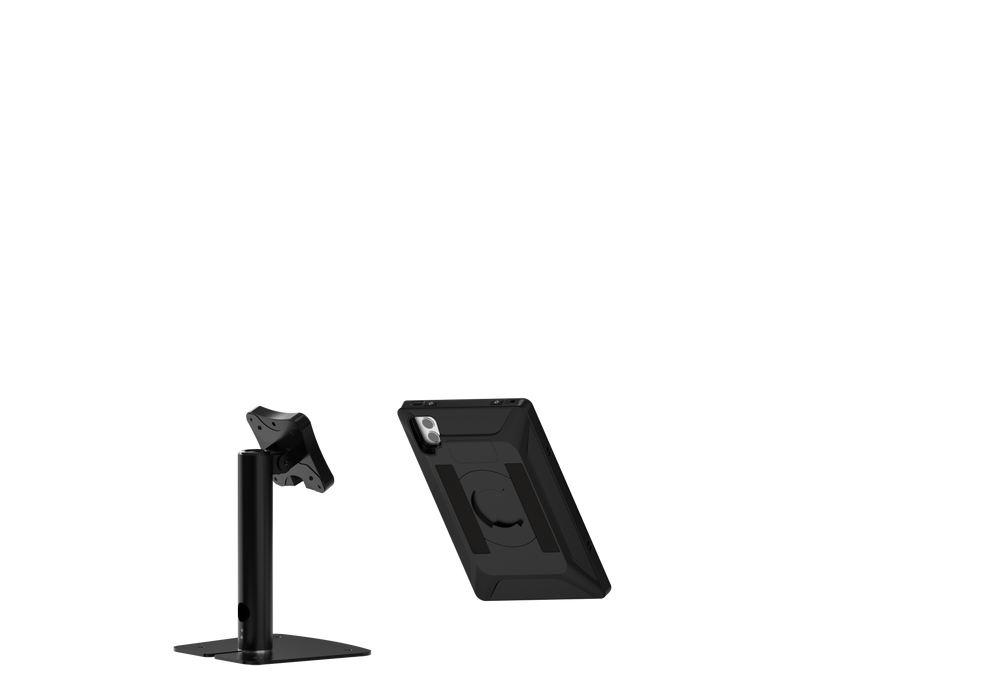 VersaGuard Smart Lock Charge I11 Case and Dock with Versatile 180 Degree Rotation Desk Mount