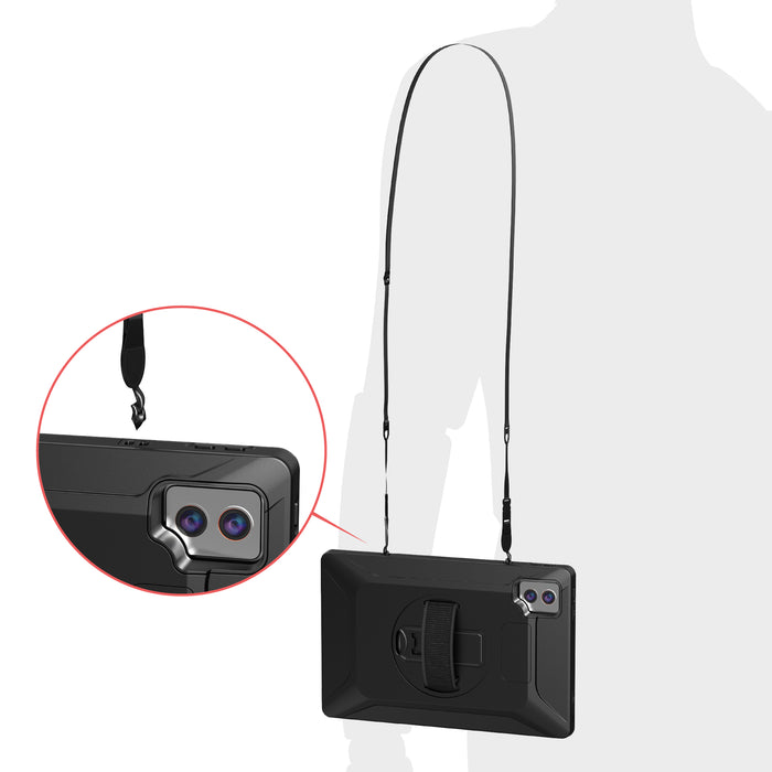 VersaGuard Magnetic Protective Tablet Case with POGO Charging, Built-In Kick Stand and Hand Strap for Lenovo K11