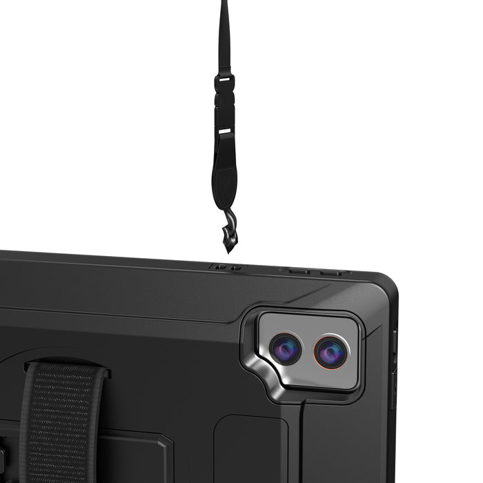 VersaGuard Magnetic Protective Tablet Case with POGO Charging, Built-In Kick Stand and Hand Strap for Lenovo K11