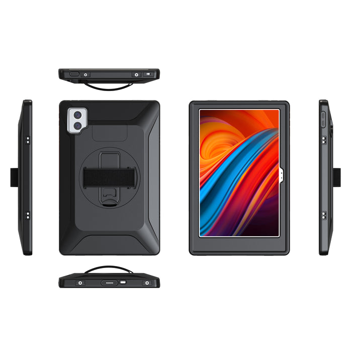 VersaGuard Magnetic Protective Tablet Case with POGO Charging, Built-In Kick Stand and Hand Strap for Lenovo K11