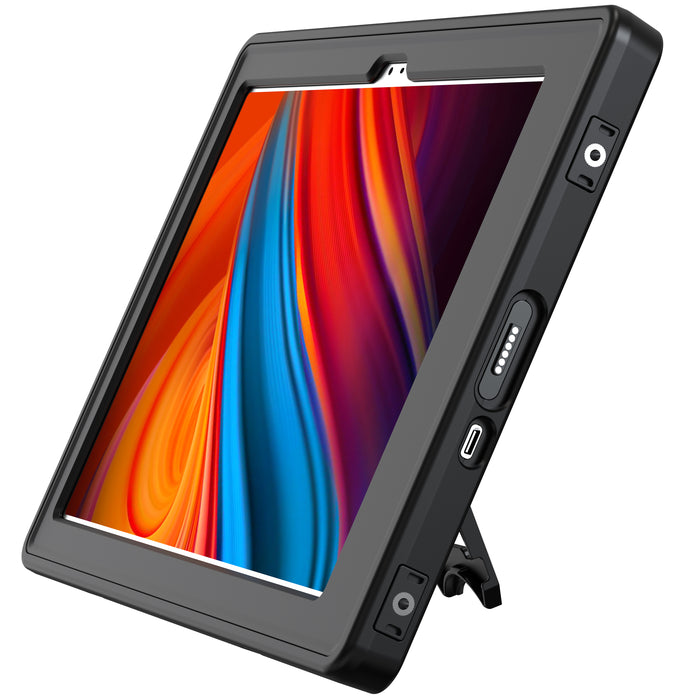VersaGuard Magnetic Protective Tablet Case with POGO Charging, Built-In Kick Stand and Hand Strap for Lenovo K11
