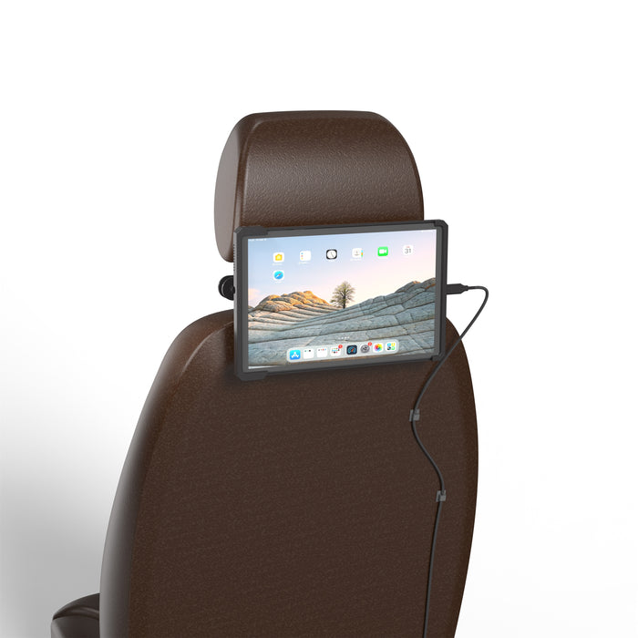 Vehicle Headrest Flex Mount
